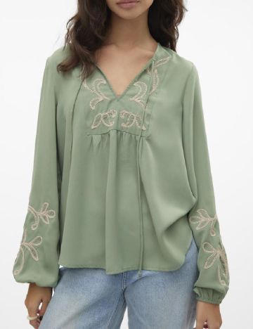 Bluza Vero Moda, verde