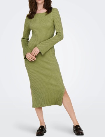 Rochie medie Only, verde