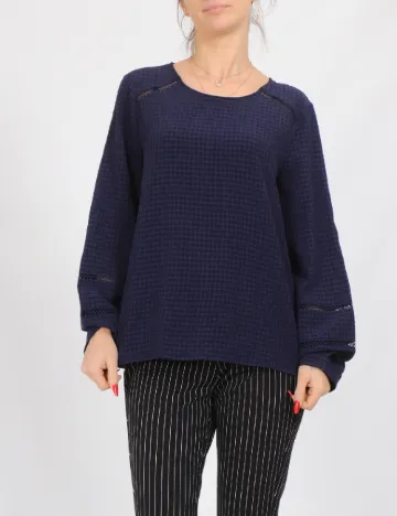 Bluza Vero Moda, bleumarin Albastru