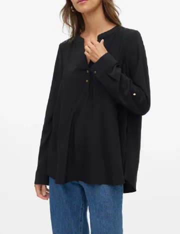 Camasa Oversize Vero Moda, negru Negru