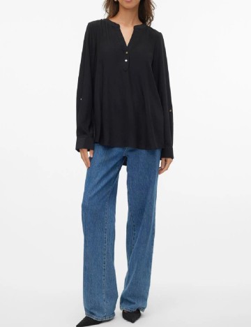 Camasa Oversize Vero Moda, negru