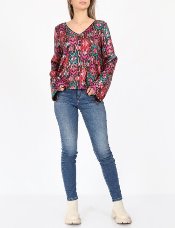 Bluza Vero Moda, mix culori