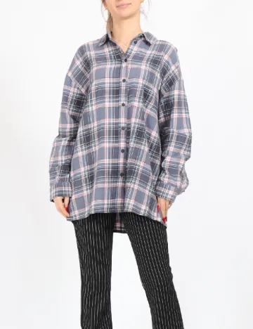 Camasa Oversize Only, albastru Albastru