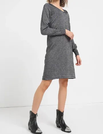 Rochie scurta Vero Moda, argintiu Gri