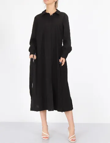 Rochie medie Vero Moda, negru Negru