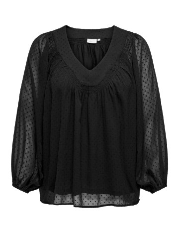 Bluza Only Carmakoma, negru