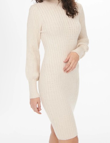 Rochie scurta Jacqueline de Yong, crem