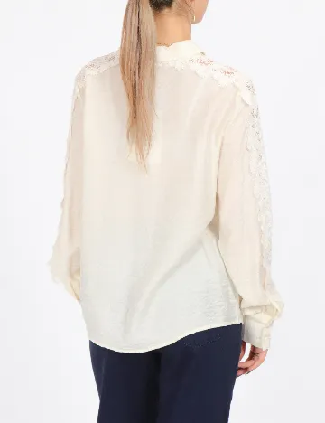 Camasa Vero Moda, crem Crem