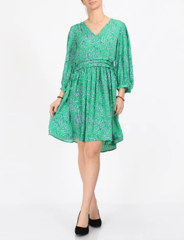 Rochie scurta Vero Moda, verde Verde