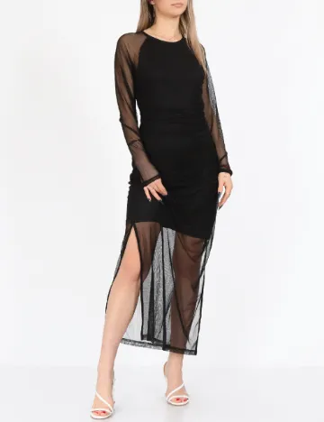 Rochie medie Only, negru Negru