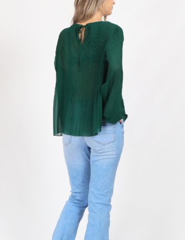 Bluza Pieces, verde