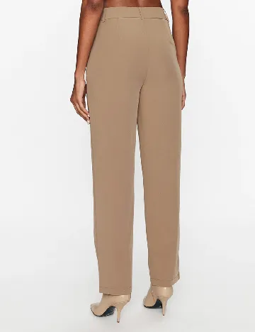 Pantaloni Vero Moda, bej Crem