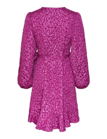 Rochie scurta Pieces, magenta