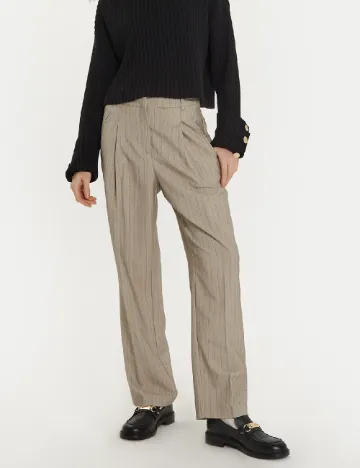 Pantaloni Vero Moda, bej Crem