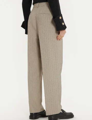 Pantaloni Vero Moda, bej Crem