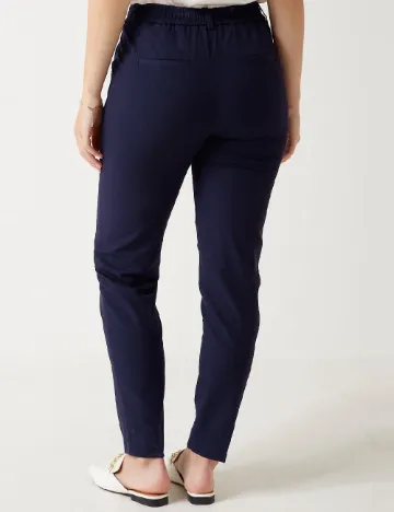 Pantaloni Vero Moda, bleumarin Albastru