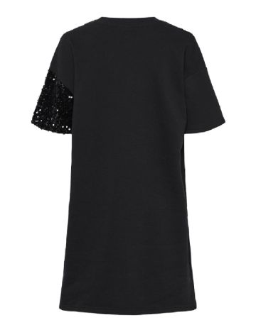 Rochie scurta Pieces, negru