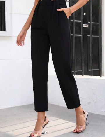 Pantaloni SHEIN, negru