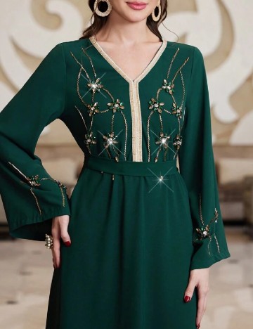 Rochie medie SHEIN, verde