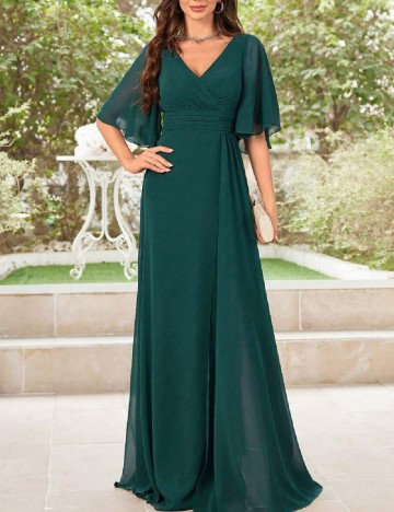 Rochie lunga SHEIN, verde