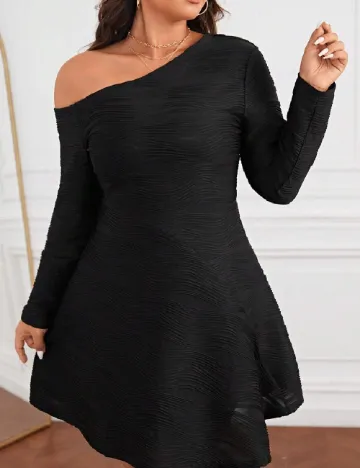 Rochie scurta SHEIN CURVE, negru Negru