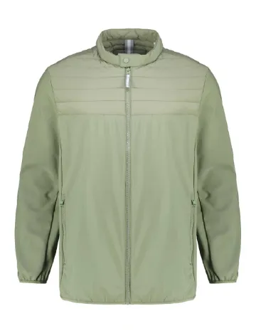 Geaca s.Oliver Plus Size Men, verde Verde