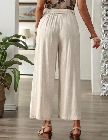 Pantaloni Emery Rose, crem