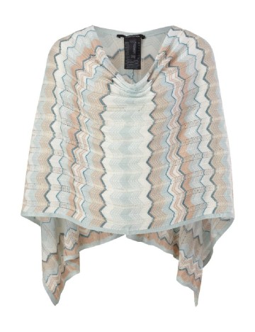 Poncho Comma, mix culori