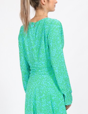 Rochie medie Comma, verde