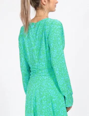 Rochie medie Comma, verde Verde