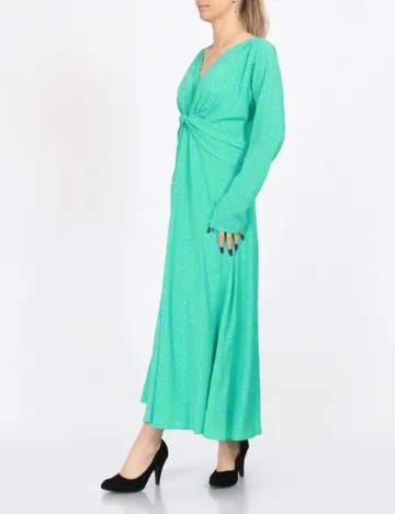 Rochie medie Comma, verde Verde