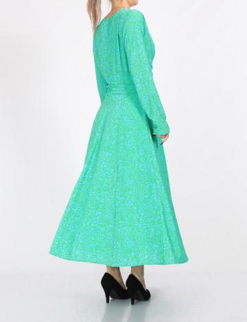 Rochie medie Comma, verde