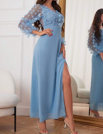 Rochie lunga SHEIN, bleu