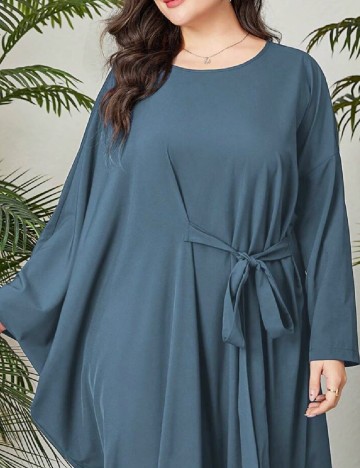 Rochie lunga SHEIN CURVE, albastru