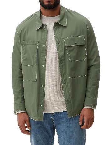 Jacheta s.Oliver Plus Size Men, verde