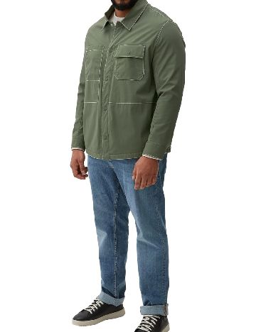 Jacheta s.Oliver Plus Size Men, verde