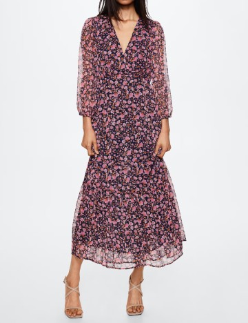 Rochie lunga Mango, floral