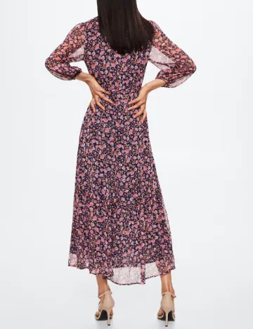 Rochie lunga Mango, floral Floral print