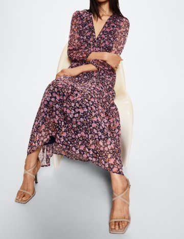 Rochie lunga Mango, floral