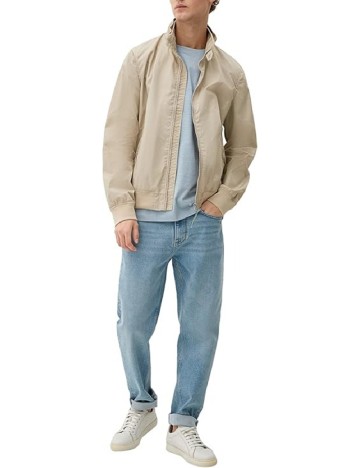 Geaca s.Oliver Plus Size Men, crem