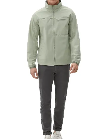 Geaca s.Oliver Plus Size Men, verde Verde