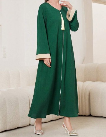 Rochie lunga SHEIN, verde