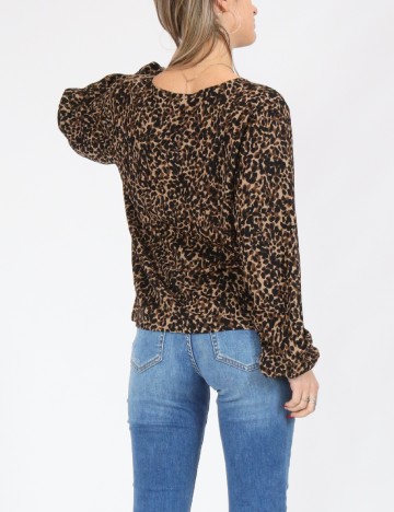 Bluza Jacqueline de Yong, animal print