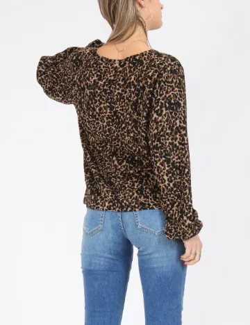 Bluza Jacqueline de Yong, animal print Animal print