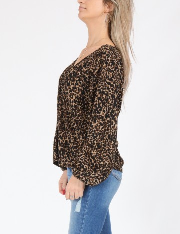 Bluza Jacqueline de Yong, animal print