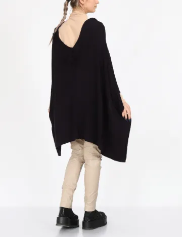 Poncho Comma, bleumarin Albastru