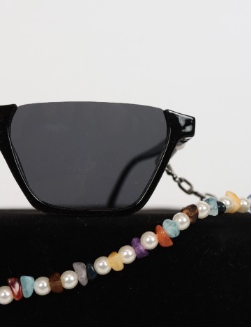 Colier Ochelari Comma, mix culori