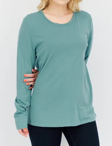 Bluza s.Oliver, turcoaz Verde