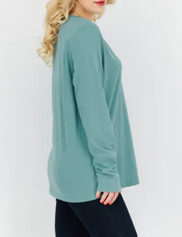 Bluza s.Oliver, turcoaz Verde