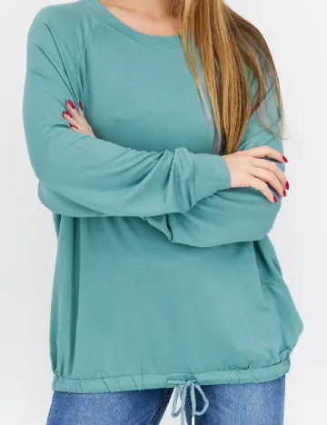 Bluza s.Oliver, turcoaz Verde